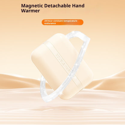 Magnetic Split Charging Two-in-one Portable Portable Fans Hand Warmer