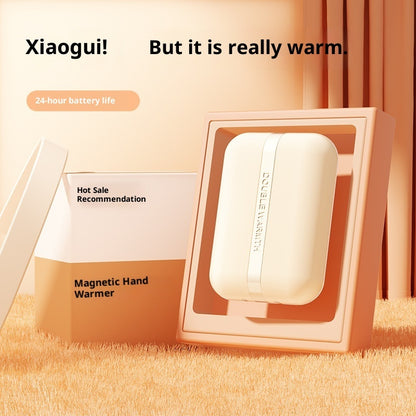 Magnetic Split Charging Two-in-one Portable Portable Fans Hand Warmer